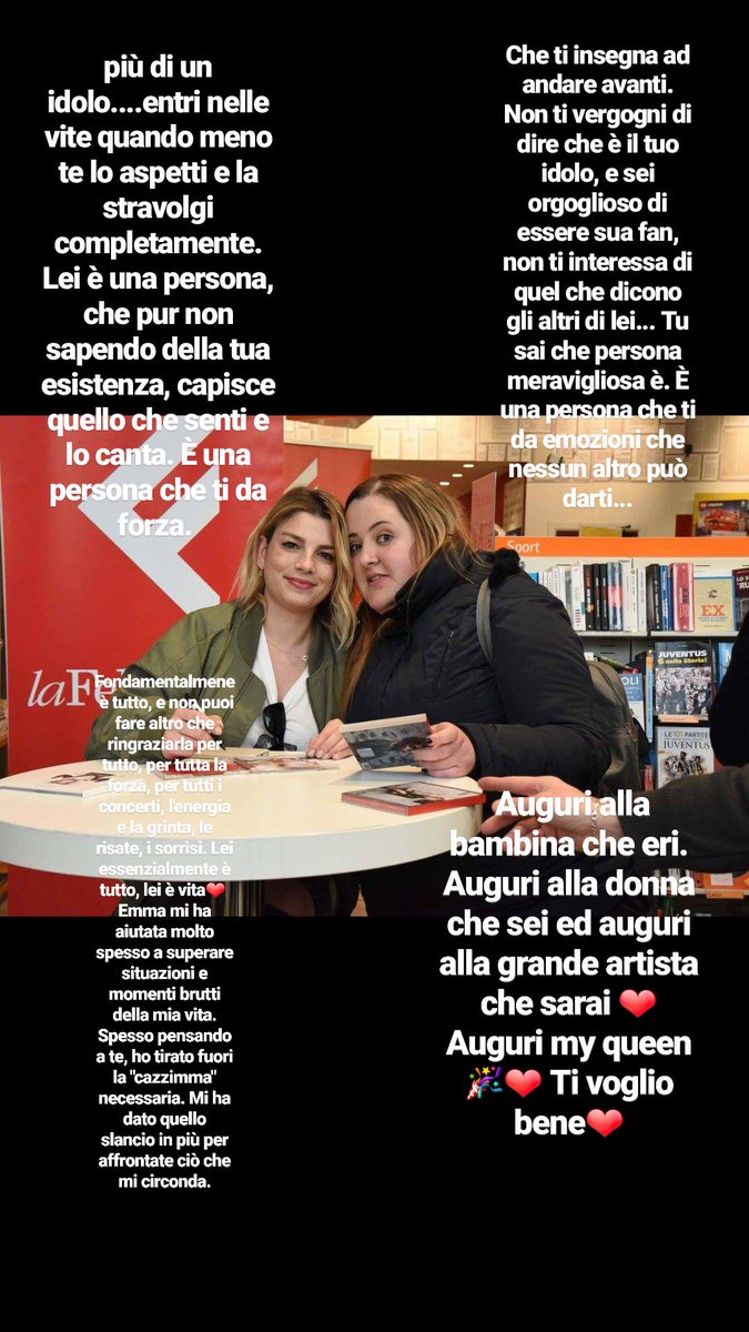 Rosaria_Lob's tweet photo. Grazie❤❤❤
Auguri❤ @MarroneEmma https://t.co/I9Ex6vUkcO