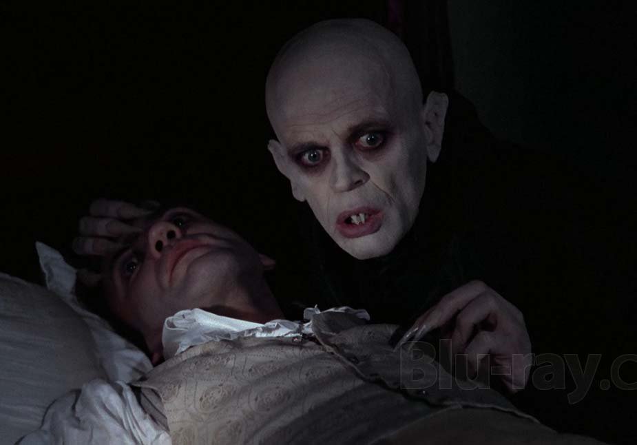 classicsman70's tweet photo. 'Nosferatu the Vampyre' (1979)  Klaus Kinski stars in this stylish Werner Herzog directed remake of the 1922 Dracula adaptation by FW Murnau, with Isabelle Adjani, Bruno Ganz, and others. #70sFilm #horror https://t.co/Ff1kuBdGM7