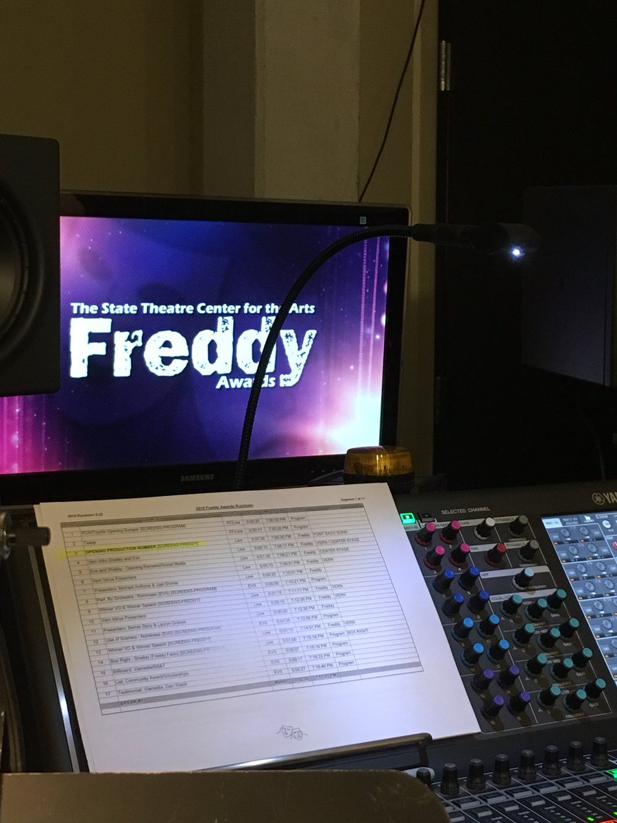 efitton_audio's tweet photo. #FreddyAwards Break a leg to all these talented kids https://t.co/TKditPtQbf