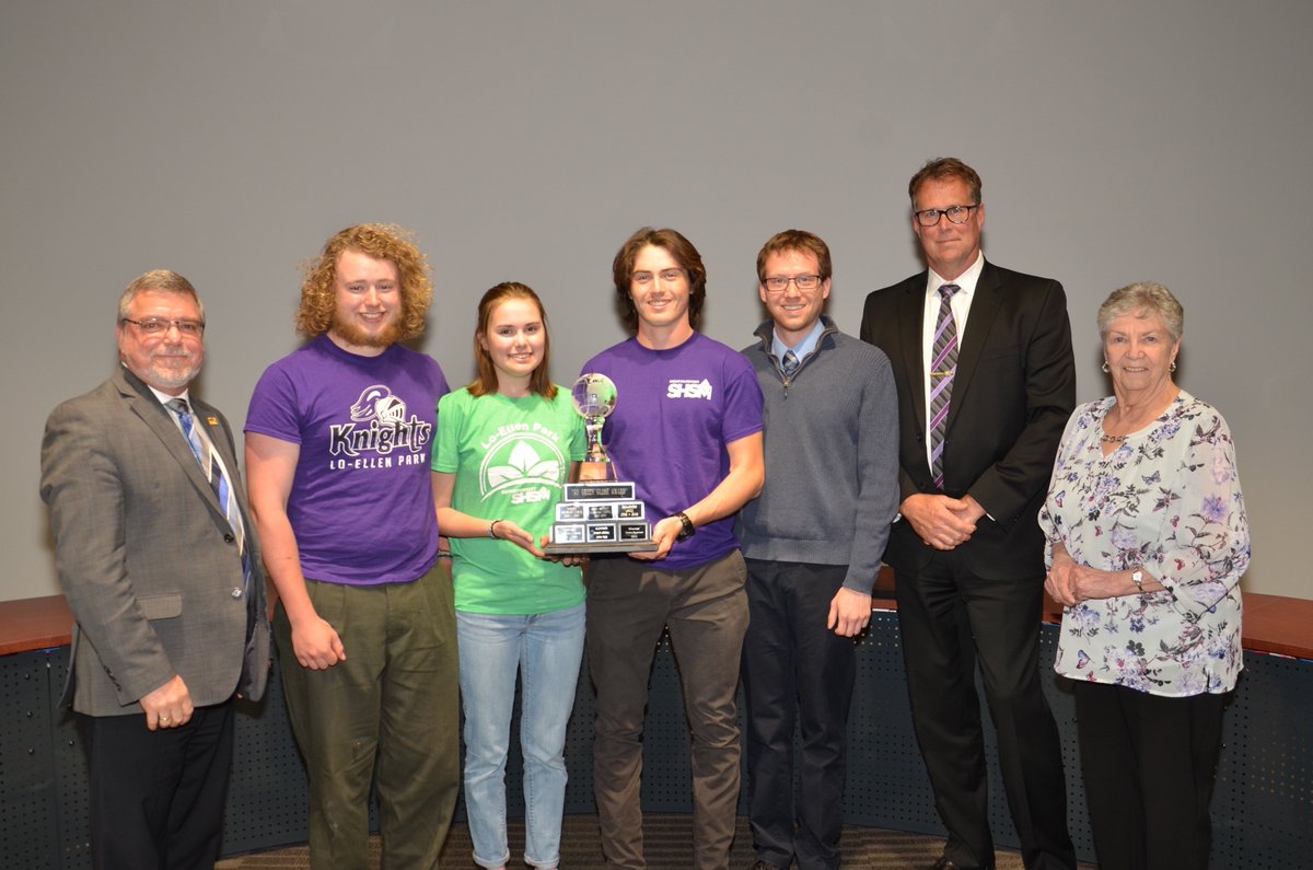 LoEllenScience's tweet photo. Congratulations to our Environmental Council who won the Rainbow District School Board's 'Go Green Globe Award,' as the year's most outstanding school in promoting environmental awareness! https://t.co/n5dO7O6blg