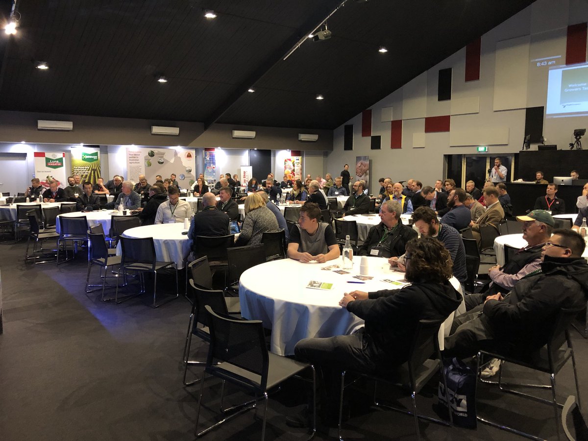 Nearly full house #FGT2018 with opening by Minister Sarah Courtney MP.