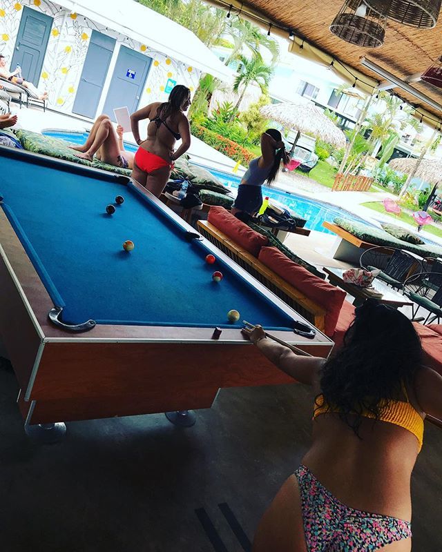 CurtWasylow's tweet photo. Another place, another pool, and of course more pool!
🎱
🎱
🎱
#costarica #lafortuna #lafortunacostarica #sanjose #centralamerica #pool #poolparty #billiards #8ball #love #love #laugh #selina https://t.co/TWT3Lak7E1 https://t.co/iUddNBOjef