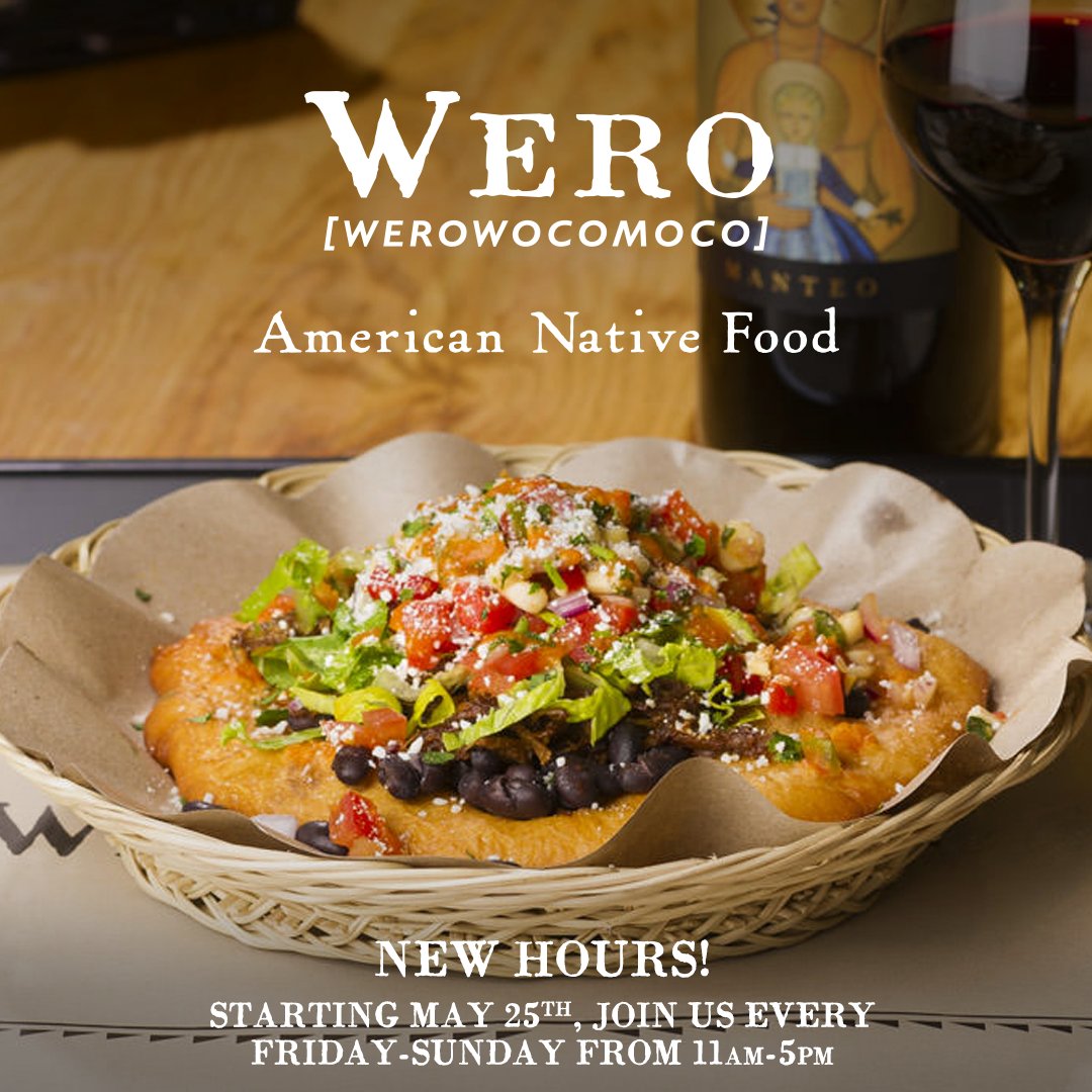 FFCWToo's tweet photo. Good wine, good friends, good times, and now... good food! Virginia Dare Winery's very own restaurant, @weroeats is  re-opening this weekend! Come enjoy some authentic American Native Cuisine with fresh ingredients and a whole lot of flavor. https://t.co/gKfl7AWkOe