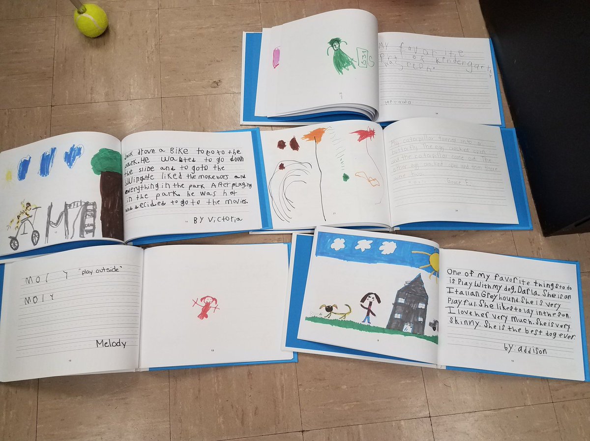 kristalwhite02's tweet photo. So proud of our elementary student authors @DrydenSchools. Classrooms published their very own books. Prek-2nd grade books are finished and going home soon. They look amazing! 3rd-6th grade books should be coming soon! #LCliteracy #Essential1 #Essential6 https://t.co/RYWSne3D2X