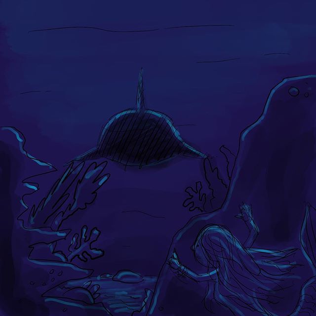 PuttyCAD's tweet photo. My #mermaid entry for #mermay2018 #mermay day #24 #approach using the list posted by @tombancroft1 for inspiration. Follow him for the list and join in the fun! #dailydoodle #sketch #digitalsketch #procreate #drawing #art #digitalart #doodle #drawingchal… https://t.co/mkyZ2yYAvg https://t.co/HnTM4T5ObV