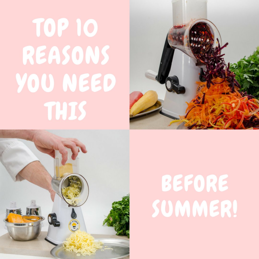 ModernMommyDD's tweet photo. [ad] Hot selling on Amazon
Premium Multifunctional Rotary Cutter slicer &amp; shredder, Cheese Grater and much more. #momlife #cookingprep #timesaver
Free Shipping for Amazon Prime Customers.
Buy it now on Amazon by clicking:
https://t.co/PmXLIZrjqG https://t.co/XZXgBsPXPe