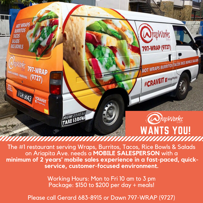 WrapWorksDeli's tweet photo. 🤩 Exciting #Employment #Opportunity with great working hours. References are appreciated so please tag and share away. #WrapWorksDeli #UnwrapGoodness #CraveIt https://t.co/gOEX095RRp