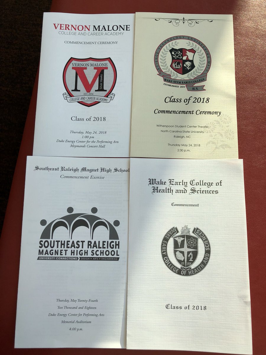 Congratulations graduates! 5 done 25 to go! <a href="/WCPSS/">Wake County Public School System</a> <a href="/WCPSSHSTeam/">WCPSS HS Programs</a> #graduationmarathon