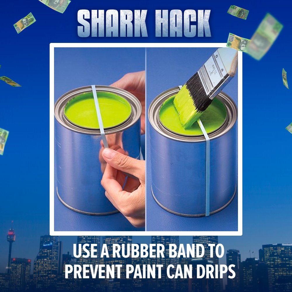 sharktankau's tweet photo. Enjoy some DIY? Try this next time you pull out your paint brushes.
#SharkHack https://t.co/zgtR7ySLBk