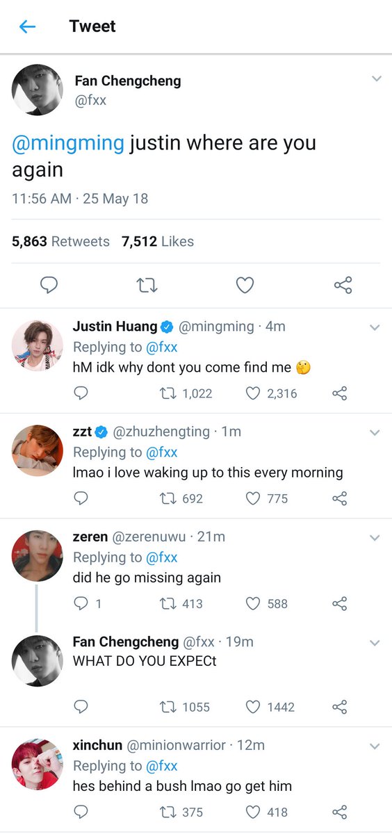 softlynong's tweet photo. Chengstin au!
In which Justin Huang is the youngest son of a prestigious family who has many people after his life. So, Fan Chengcheng, a skilled bodyguard was hired to protect him with his life. Except, Justin is the most mischievious boy Chengcheng will ever meet ; https://t.co/1Wr7oktDEc