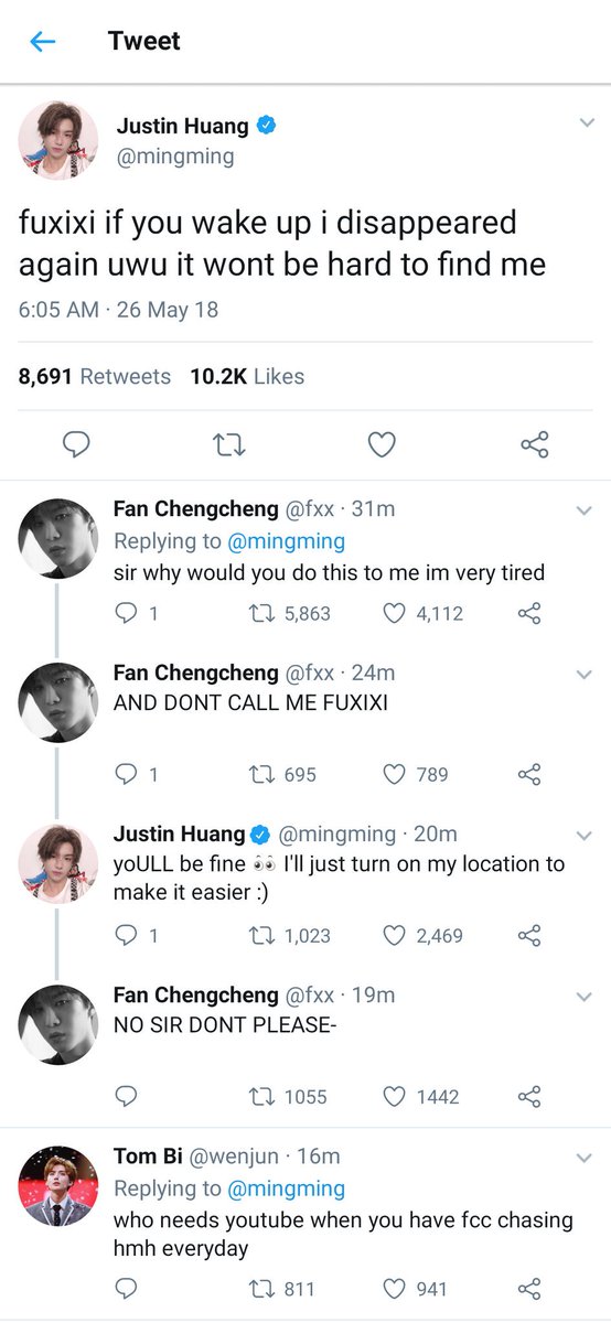 softlynong's tweet photo. Chengstin au!
In which Justin Huang is the youngest son of a prestigious family who has many people after his life. So, Fan Chengcheng, a skilled bodyguard was hired to protect him with his life. Except, Justin is the most mischievious boy Chengcheng will ever meet ; https://t.co/1Wr7oktDEc