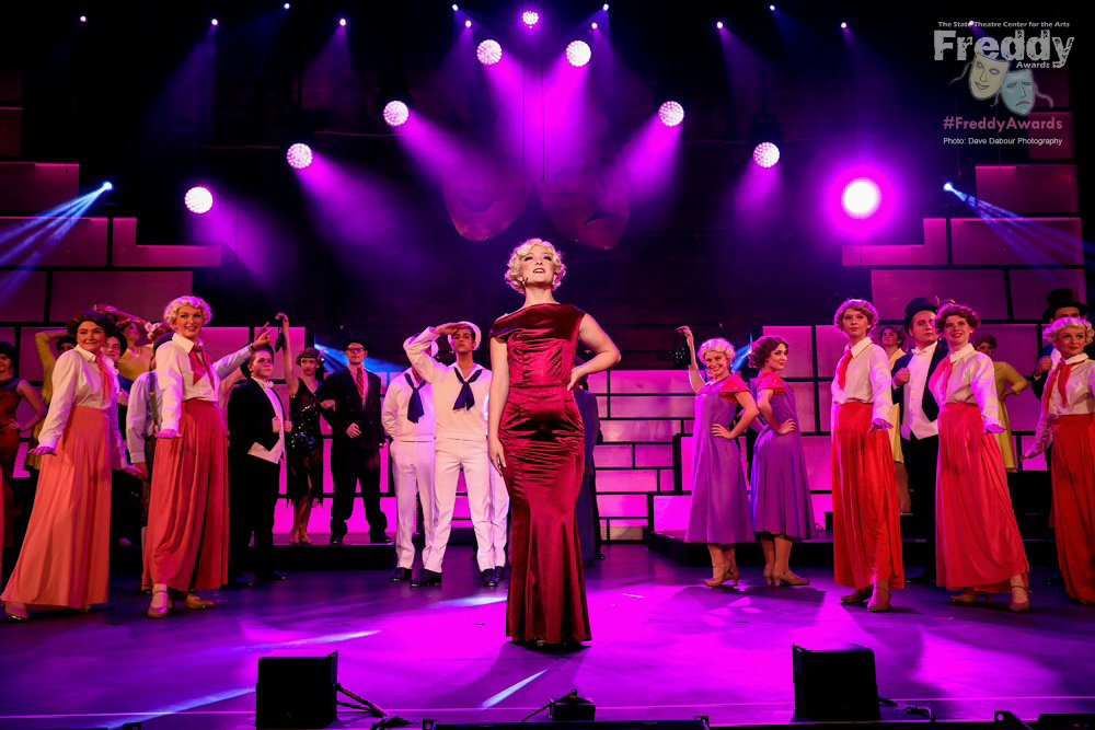 freddyawards's tweet photo. Award for “Outstanding Use of Costumes” Bangor Area High School for 42nd Street 🎭 #FreddyAwards @slaterarts @BHSBoxOffice https://t.co/xU8hRSa6nv https://t.co/WFlBv2v9UC