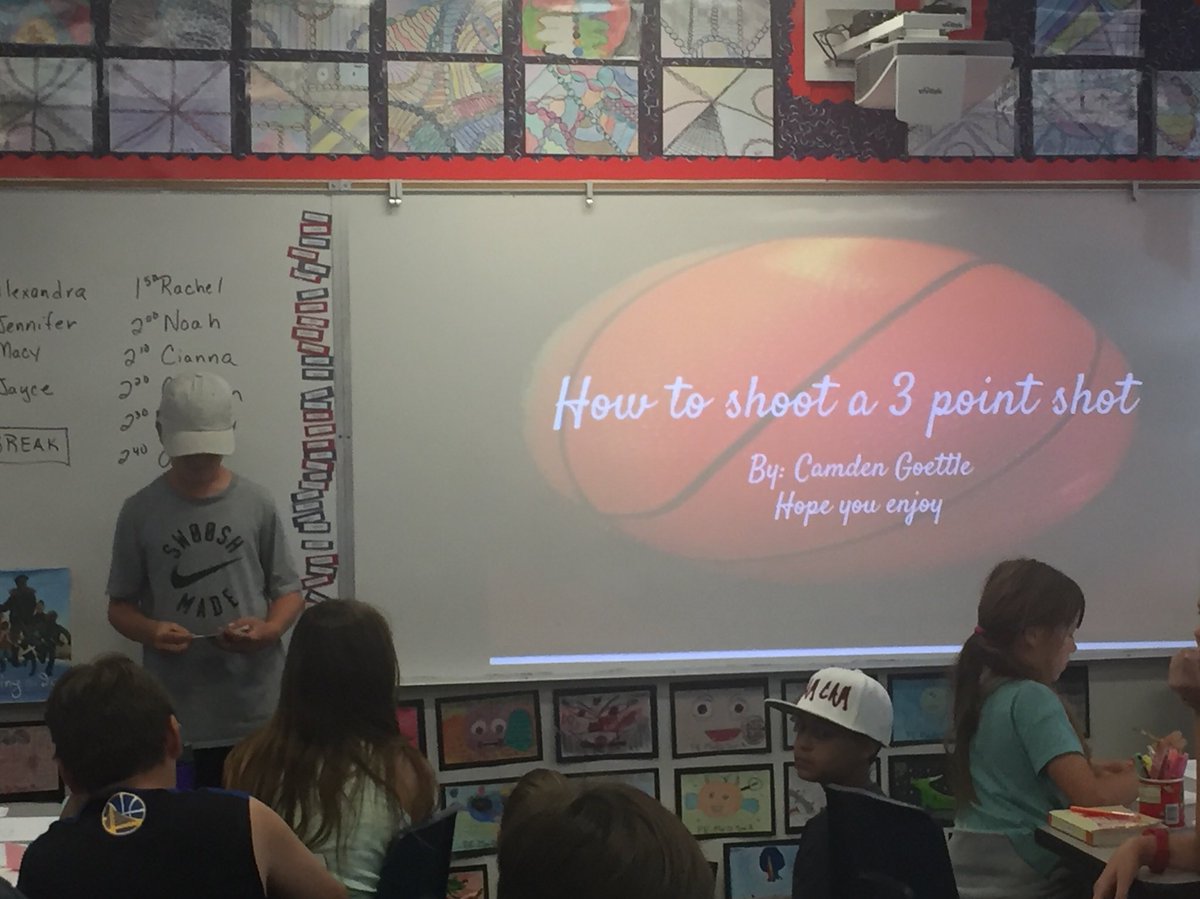 AcsaWelker's tweet photo. #GeniusHour part 3 brought us to tears when one student did her project on the beauty of the brain with autism in honor of her brother. Other great projects on magnets, 3 point shots, foam, cookies, coffee, Starbucks vs. Dutch Bros, Egyptian Gods #RCSDJunction #RCSDchampions https://t.co/l6EphbFDri