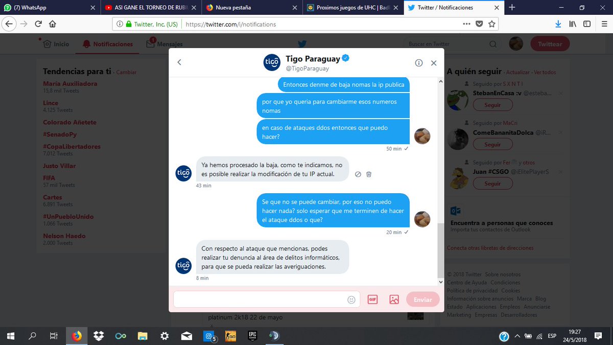 BladeMasterPvP_'s tweet photo. @AgusPy14 Una vez mas jodes con DDoS o me llegas a DDoSear te digo bien que te voy a denunciar pendejito, va a ser peor para vos pq alta multa y quien sabe si podes ir hasta la carcel y todo jajajajajja https://t.co/aLTWheTU2s