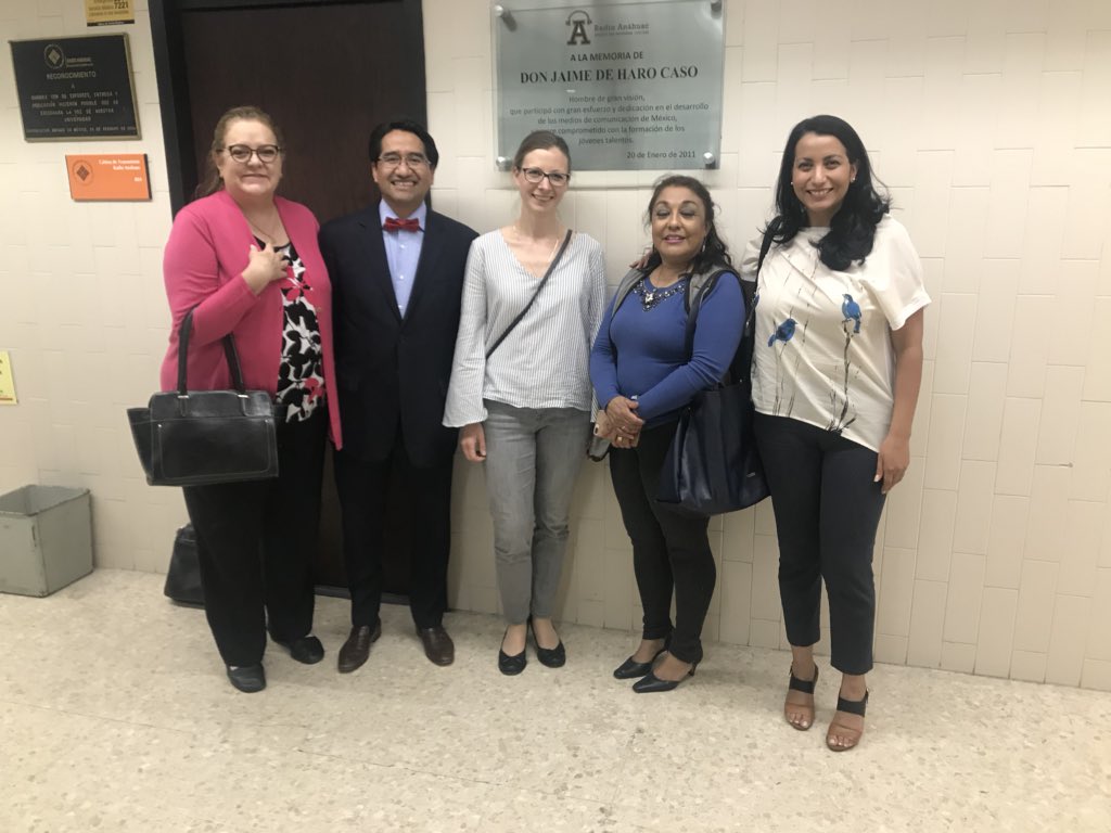pdeleonbe's tweet photo. Incredible experience of #CSCMex9 @RadioAnahuacAM sharing our experience @nelli_sanne @carlossm68 in #socialresponsibility #strategicpartnerships #valueadded in #society @DigitalOppTrust @citizenIBM #CDMX @ibm_mx #IBMCSC10 https://t.co/zberZ3tsVp