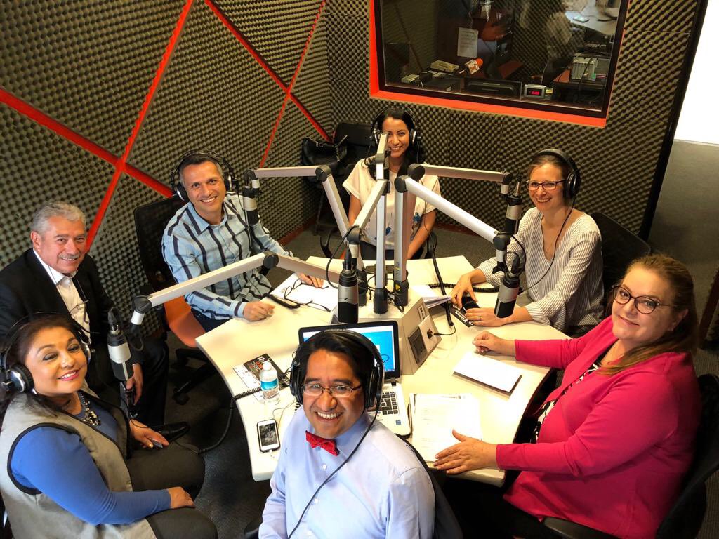 pdeleonbe's tweet photo. Incredible experience of #CSCMex9 @RadioAnahuacAM sharing our experience @nelli_sanne @carlossm68 in #socialresponsibility #strategicpartnerships #valueadded in #society @DigitalOppTrust @citizenIBM #CDMX @ibm_mx #IBMCSC10 https://t.co/zberZ3tsVp