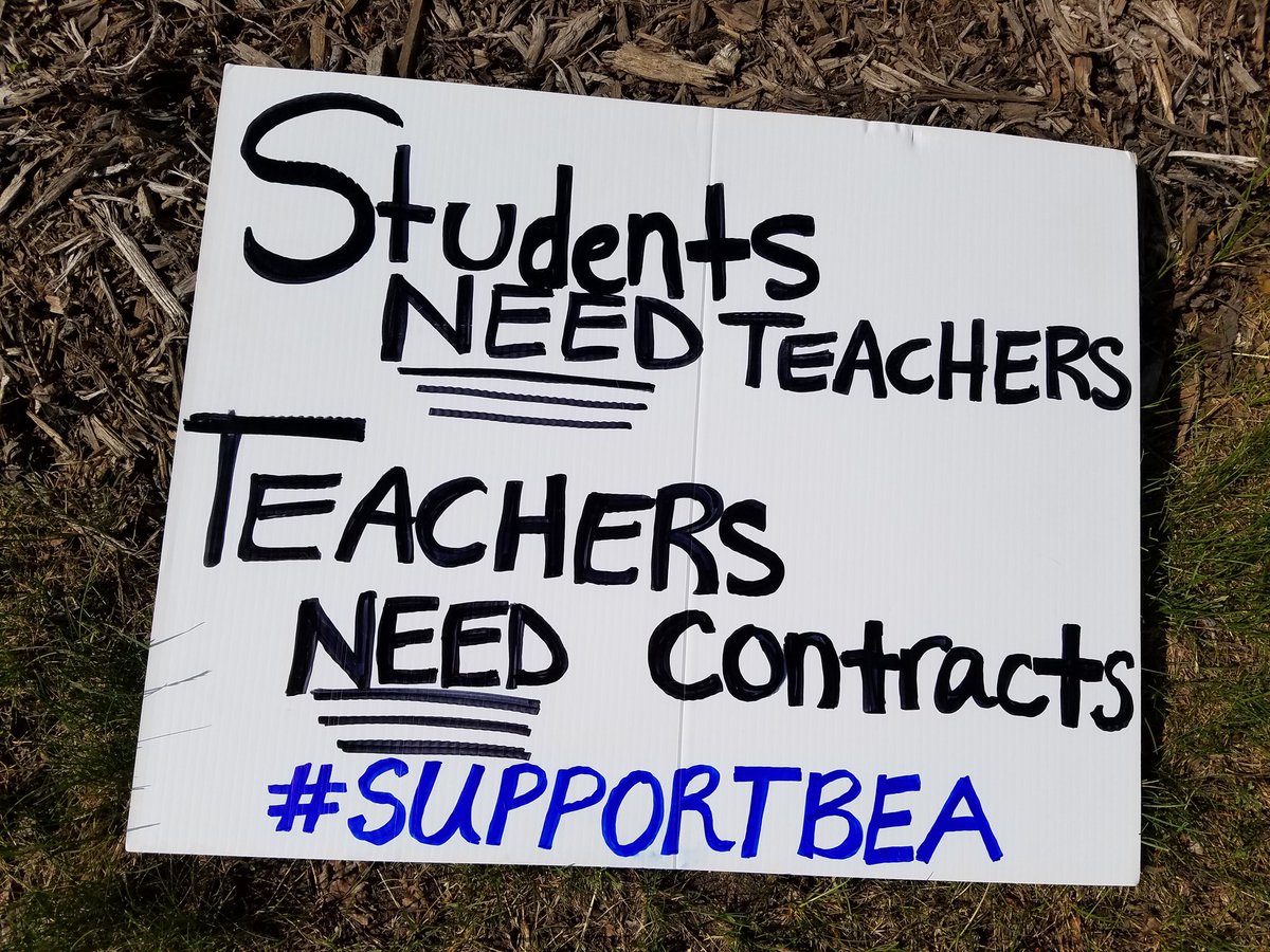 JGramith's tweet photo. #supportbea #settle #unionstrong #EPEA https://t.co/WQgRxgw7Yq