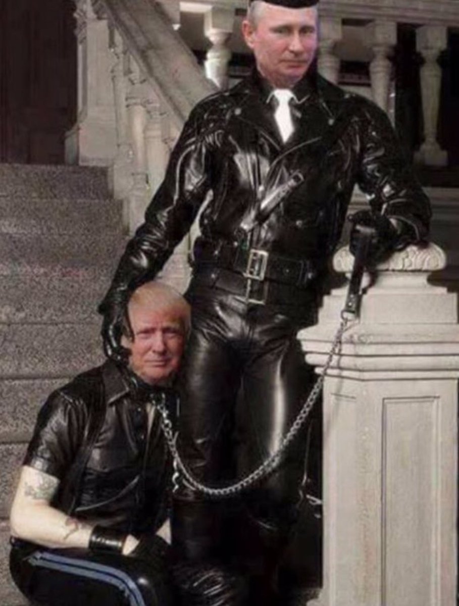 harrygod's tweet photo. @dcherring Putin certainly had his number.
#TrumpisaBottom https://t.co/aACBl76eH8