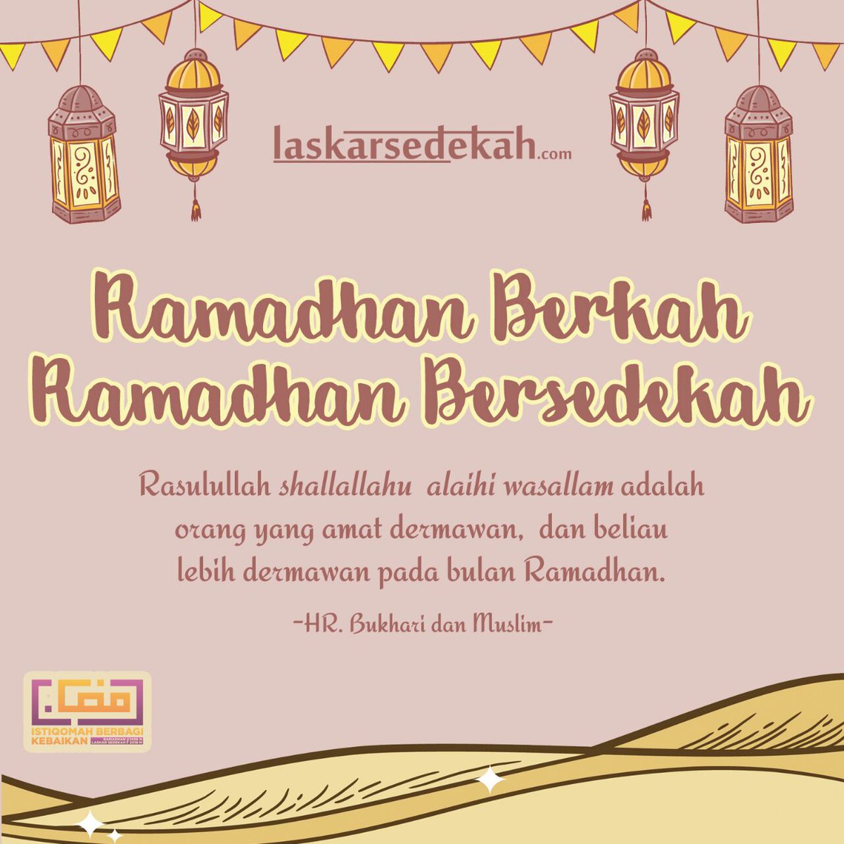 kelebihan bersedekah di bulan ramadhan