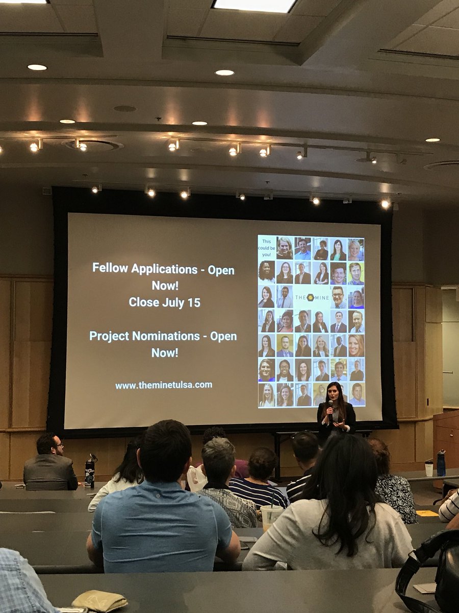 The Mine’s fearless leader, Hannah Ralston wrapping up this year’s incredible presentations! Inspired by what you saw tonight? Apply to be a Mine Fellow!