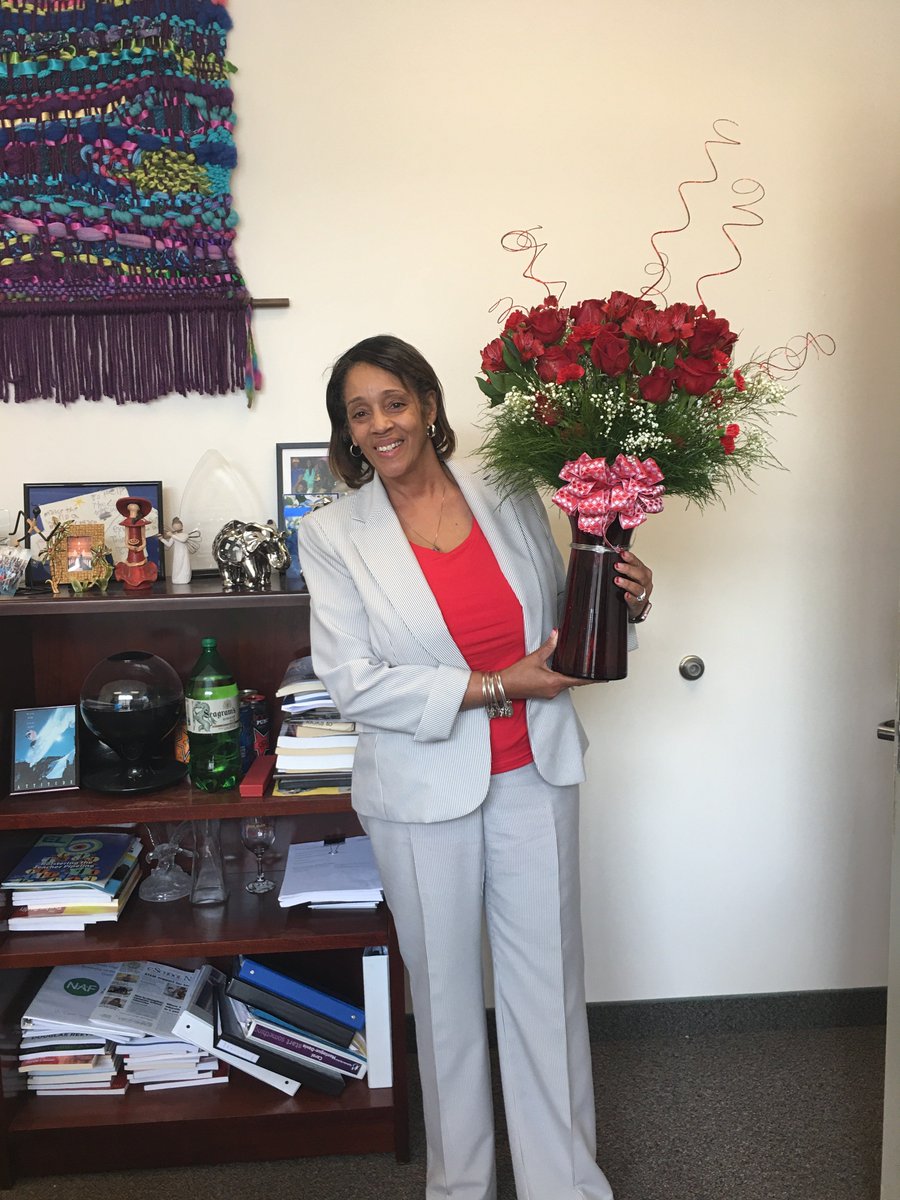 Carver High School (@chs_jacketpride) on Twitter photo Celebrating our bosses! We have the best A-Team in the world!!!! Showering our fierce leader Dr. Carol Montague-Davis <a href="/CfMontague/">Carol Montague-Davis</a> with wonderful gifts of gratitude! She is truly one in a million!!! #CarverNationProud #ourATeamrocks #OnthemovewithDrD Celebrating our bosses! We have the best A-Team in the world!!!! Showering our fierce leader Dr. Carol Montague-Davis <a href="/CfMontague/">Carol Montague-Davis</a> with wonderful gifts of gratitude! She is truly one in a million!!! #CarverNationProud #ourATeamrocks #OnthemovewithDrD