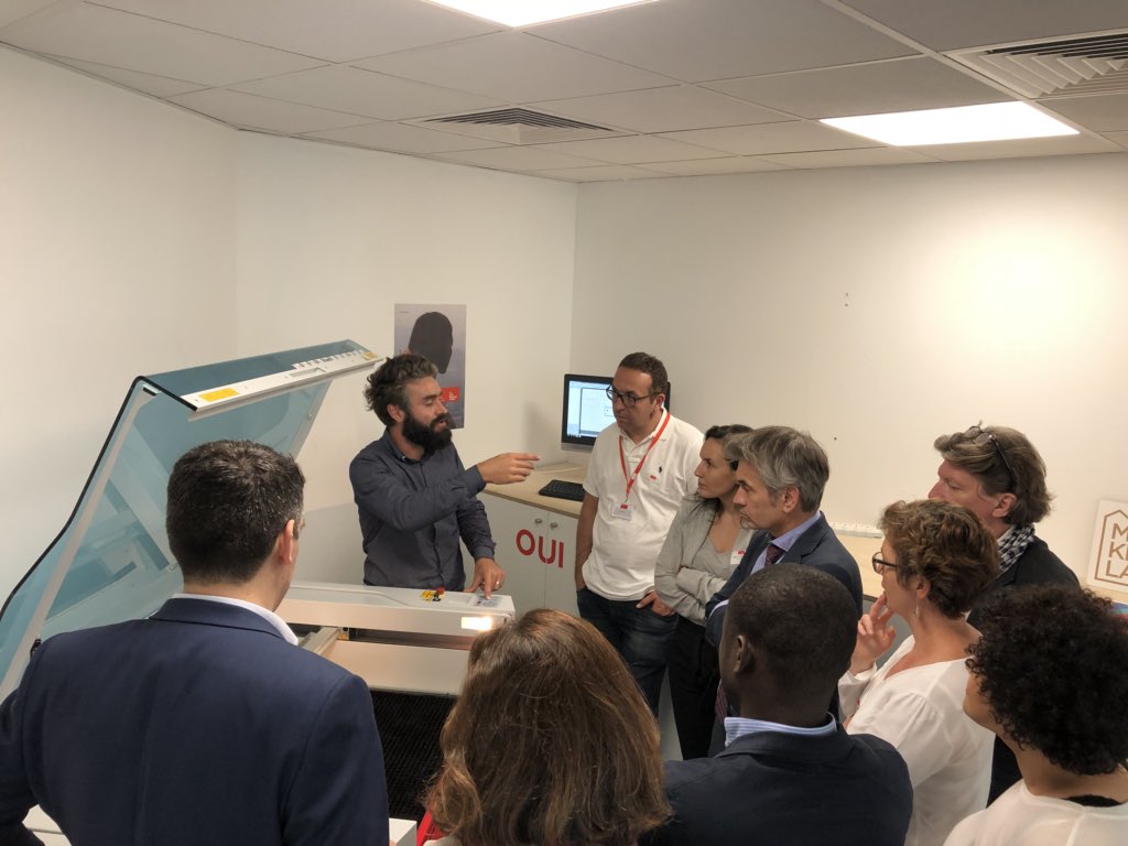 Virginiamathon's tweet photo. Meet and make @makerslab_ @EMLYON_exec @EMLYON Campus Paris https://t.co/qFYw927LoG