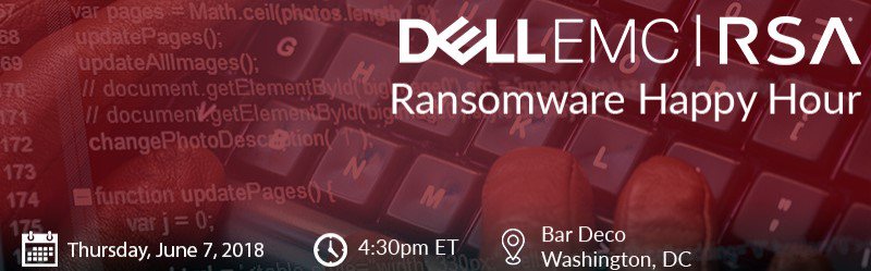 aletiam's tweet photo. Learn more about the tools you need to best defend your #FedGov agency from #cyberattacks. Free @DellEMCFederal and @RSAsecurity happy hour event on June 7 in #WashDC. Attendees earn #CPE credits >> https://t.co/LO2pzfuNMl #GovCybersecurity #InfoSec #CyberRecovery https://t.co/PTs6Ncy0oz