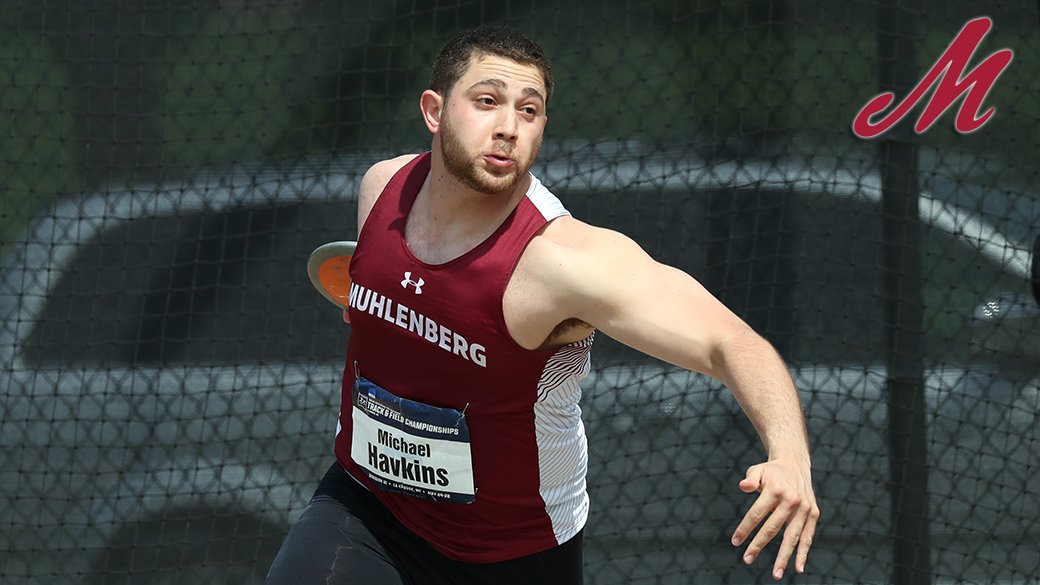 Muhl_xctrk's tweet photo. Muhlenberg discus thrower Michael Havkins finishes 11th at NCAA Championships #d3tf https://t.co/oUmaPNn2cs https://t.co/rABLNmAXpU