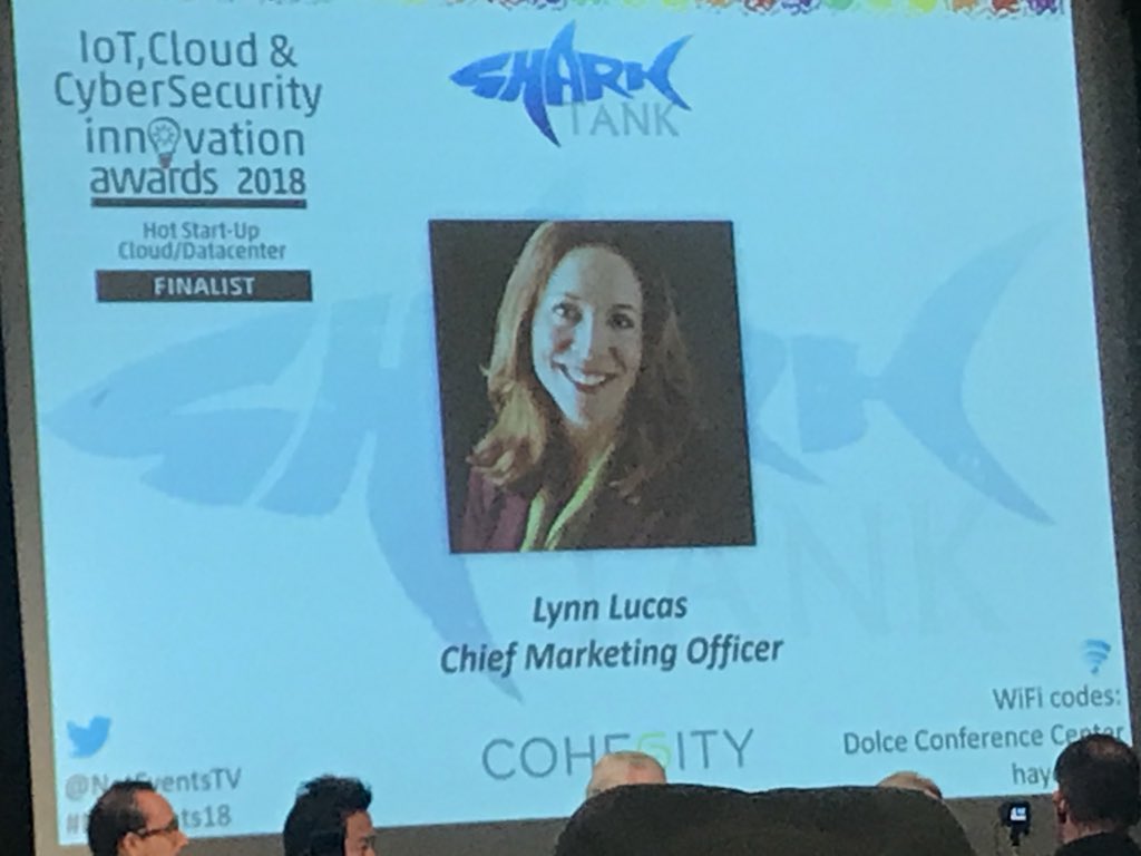 jenniadair's tweet image. Great Shark Tank style preso from the awesome @Lylucas #NetEvents18 @Cohesity is up for hot cloud startup award.