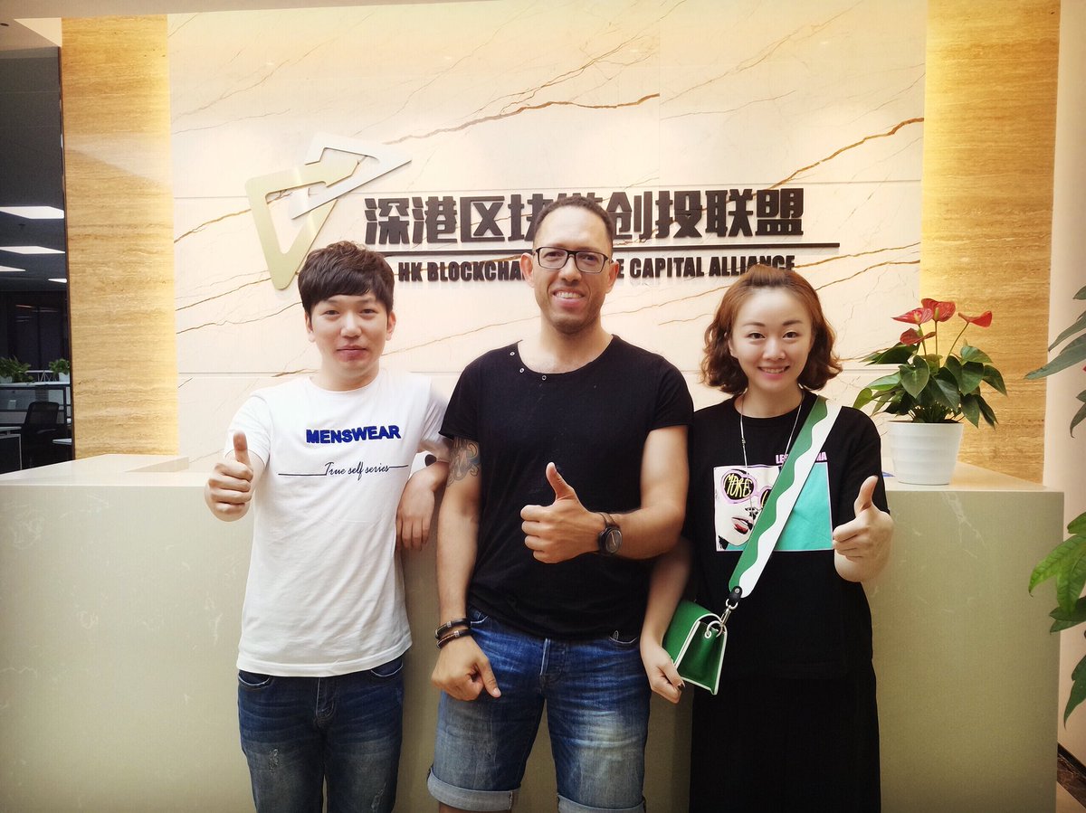 Thomas_Capital's tweet photo. Thomas Capital team is really excited to meet Joel again in Shenzhen, who is the CEO&amp;CTO of Emotiq with strong team and creative ideas. Let’s look forward to witnessing the miracle. #Blockchain#Emotiq#PrivateSale# @Emotiq_AG @wagerlabs https://t.co/iJOQf64WbH