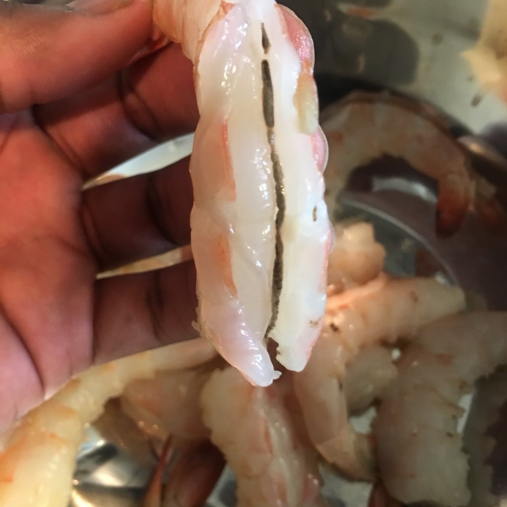 shrimp feces vein twitter food devein rt lol sure always ig tip eat ever if pic