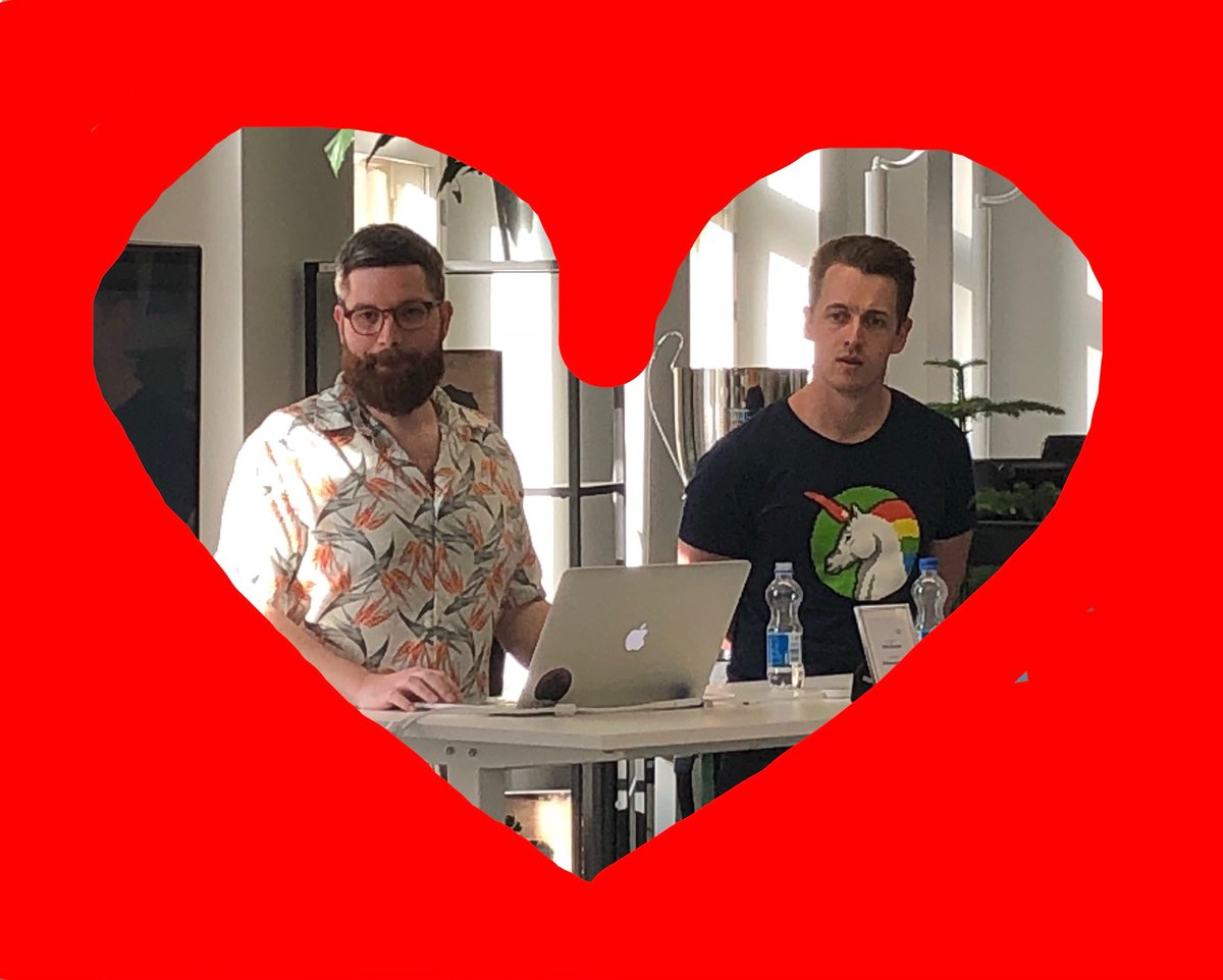 koorankka's tweet photo. Better love story than Twilight. 

Answering some @flutterio questions with @brianegan at the first @GDGHelsinki Flutter meetup hosted by @CodemateLtd ! https://t.co/WfjMGDMOW5