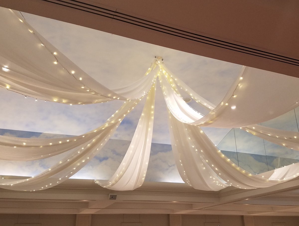 MahaffeyTent's tweet photo. This drapery just adds to the already beautiful ceiling at the Botanic Gardens!
#mahaffeytent #drapery #ceilingdrape #memphisweddingvenue #memphiseventrentals #memphiseventdesign #weddingdecor #weddinginspiration https://t.co/nI1SWfUw9p