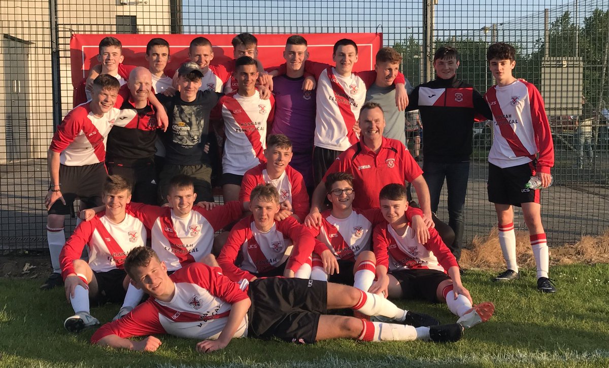 🏆: A huge congratulations to Jim and all the boys with our U17s who tonight clinched the league title! 

Well done, lads! #BankiesAcademy