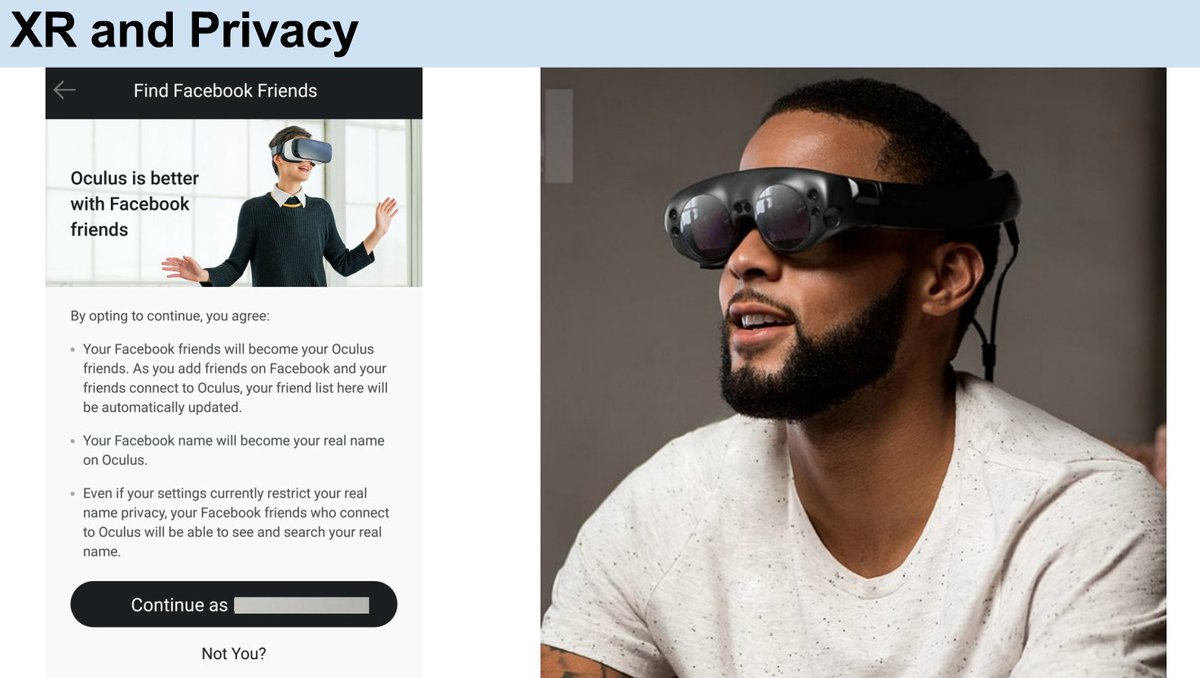 akesha's tweet photo. Where do we draw the line in education #ethicalIssues #vr #ar #XR #dataprivacy #elifocus #AI #IntimatePersonalReality who owns the data? Who uses it? https://t.co/4pHVEChDPG