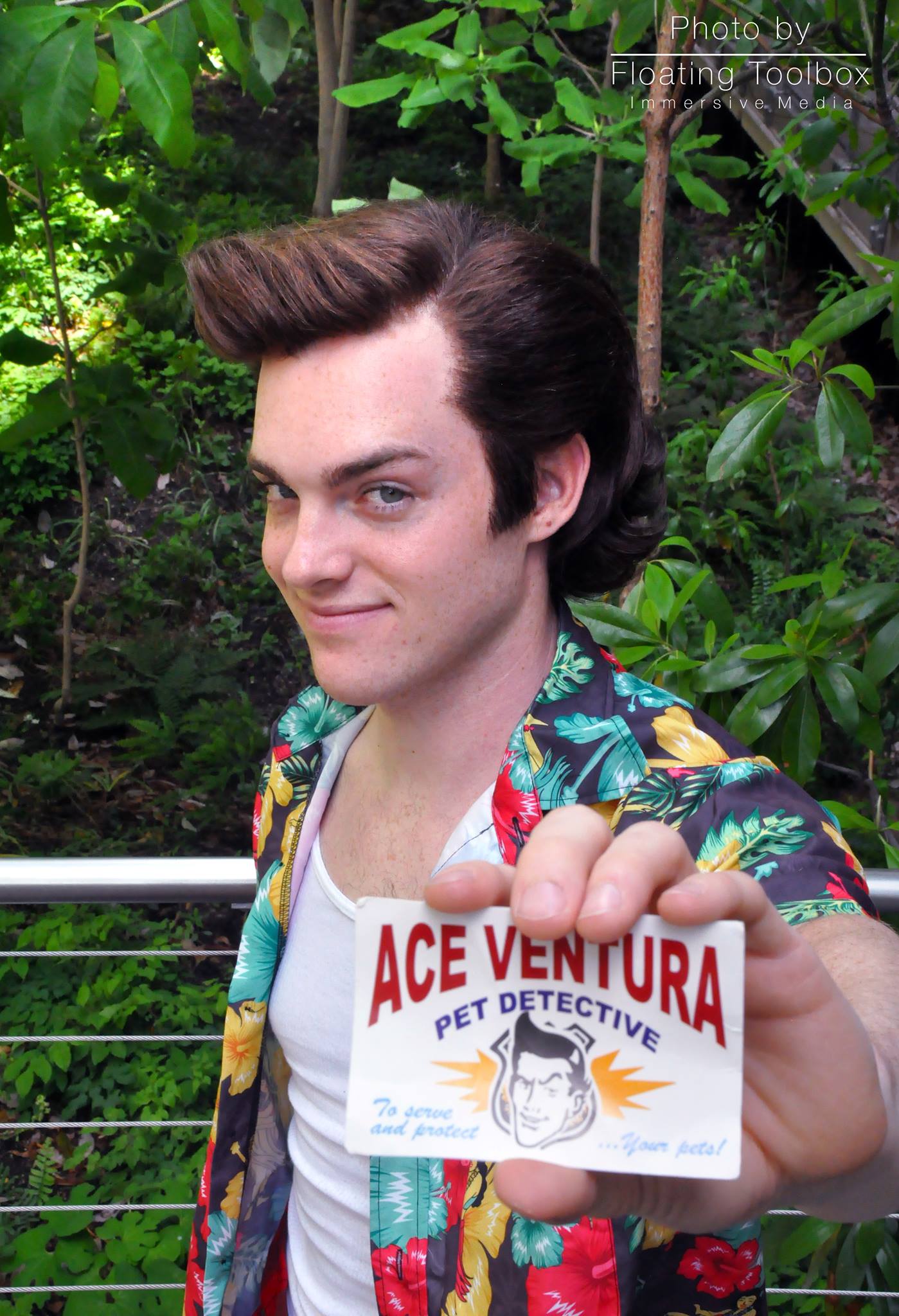 parrucca ace ventura