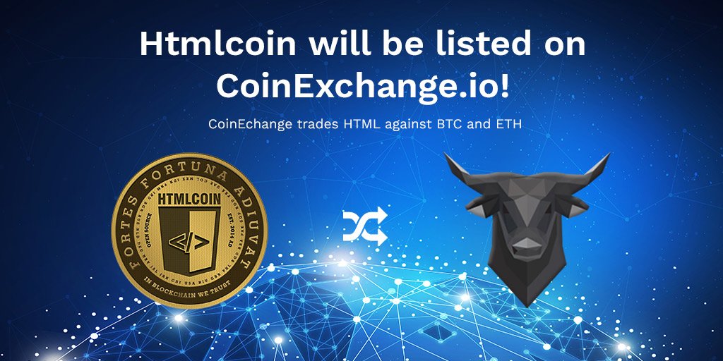 HTMLCOIN tweet picture