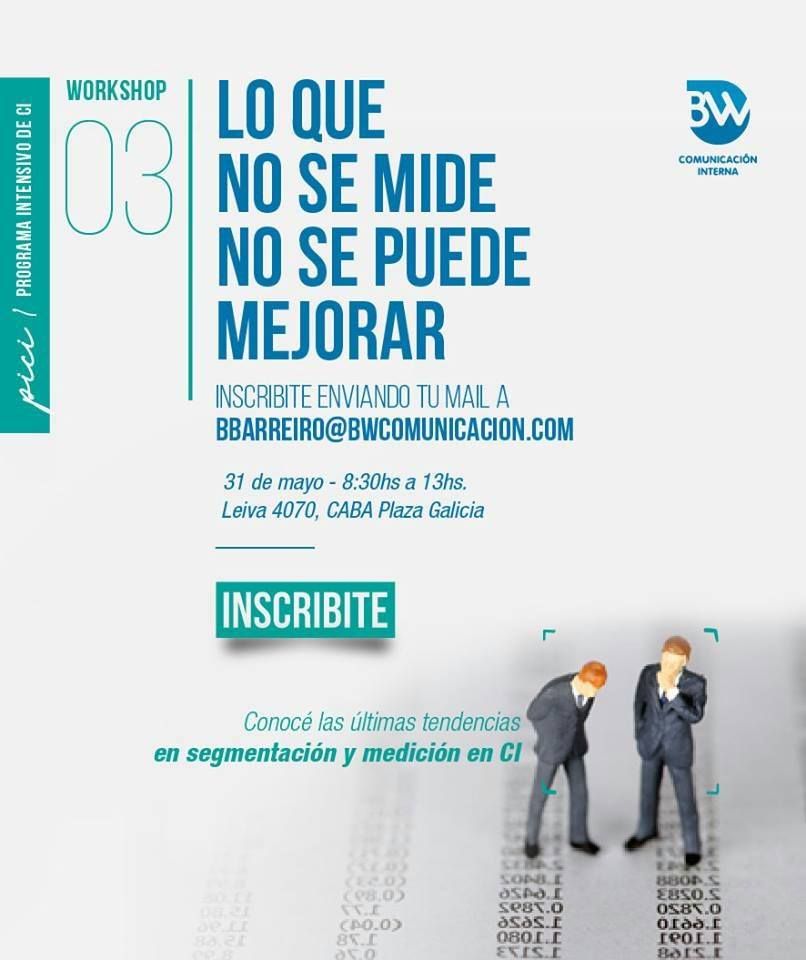 BWcomint's tweet photo. #W3 Inscribite enviando un mail a: bbarreiro@bwcomunicacion.com #CI #PICI https://t.co/tyzH9vnzhv