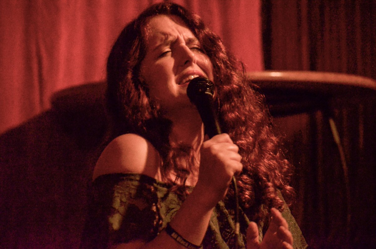 Not only was <a href="/rebecca_vigil/">Rebecca</a> hilarious, she was so kind dealing with a heckler that we later realized was unstable. In honor of that man 6/19 we're raising $ for <a href="/fountainhouse/">Fountain House</a>, an organization that helps people living with mental illness. 📸 by <a href="/jtcanshoot/">JT Anderson</a> bit.ly/Uncanny619