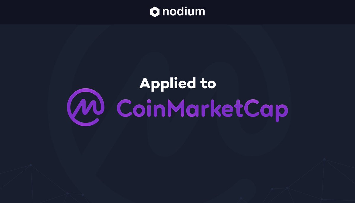 nodiumproject's tweet photo. #Zerocoin + #Masternodes + Solid #Community + #15btc trading daily - List us @CoinMarketCap 🤞 https://t.co/iz2PsFGVt1