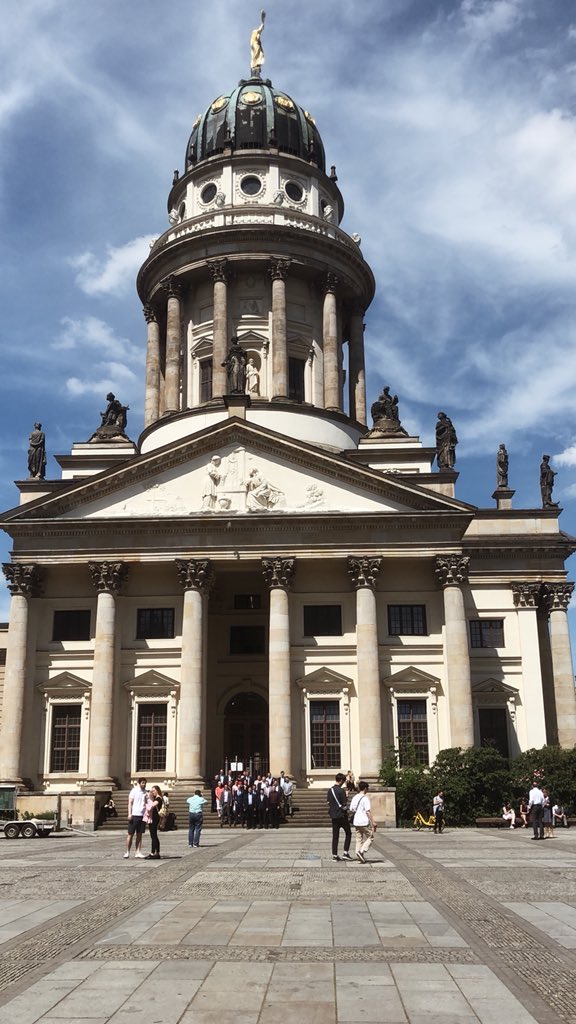 Heute haben wir die historische Route gemacht. #intercanviBC1718 #ichliebedeutsch