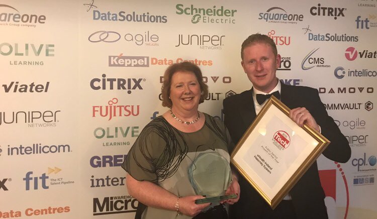 HSETandT's tweet image. Well done @maternalandbaby !!!!public sector project of the year #techex18 congrats to @A2I_irl for nomination very proud of both our projects nominated #ehealth4all