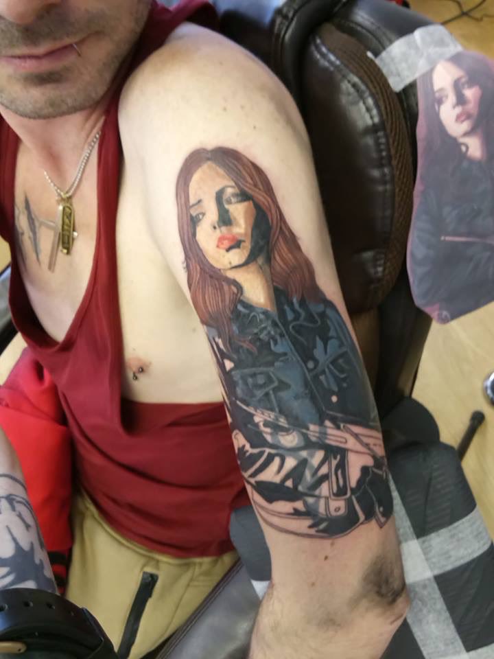 Slayerfan85's tweet photo. @Dushkommunity what do you think of my ink? https://t.co/oAxmGrtwzI