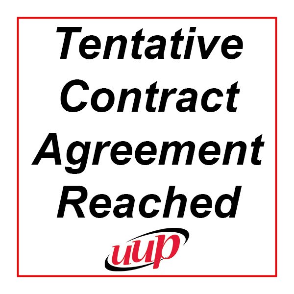 UUP on Twitter "We have reached a tentative agreement with the state on a new sixyear contract