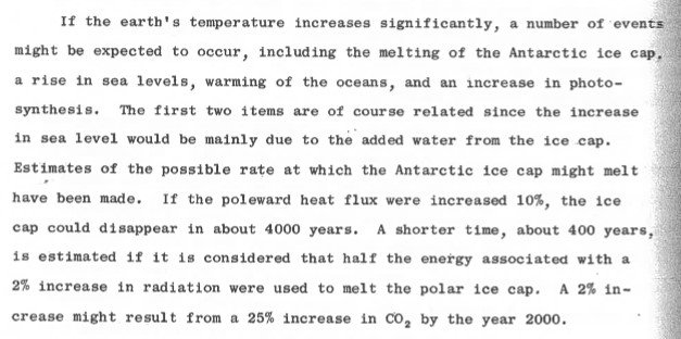 ciel_tweets's tweet image. 50 years ago, scientists hired by API predicted many climate impacts we're seeing today, including rising sea levels at heart of SF &amp;amp; Oakland case #climateliability #climatechange