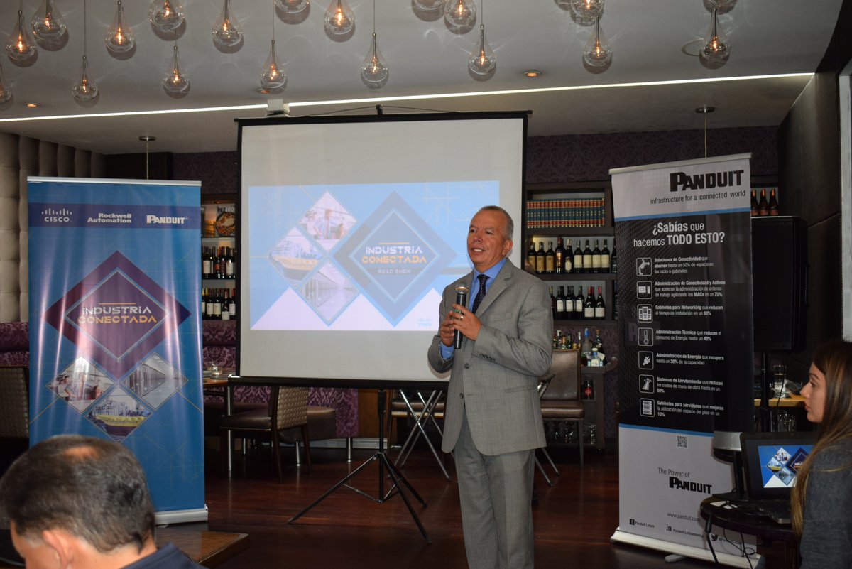 PanduitLATAM's tweet photo. Finalizó nuestro Roadshow Bogotá, Colombia. Gracias a todos los asistentes que conocieron como la convergencia de las redes es hoy una realidad #PanduitIndustriaConectada https://t.co/Ejp8i4XL1A
