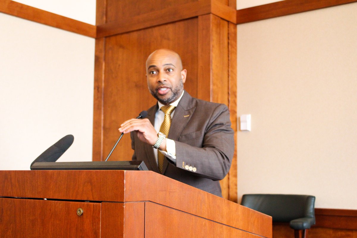WeiLAB's tweet photo. .@DrJFLJackson was honored to deliver the keynote address today at #CESA18. 

"Education and the Wakanda Effect: Life [Must] Imitate Art in Wisconsin" 

#BlackPanther #Education #Diversity https://t.co/fhxy3AVLLp