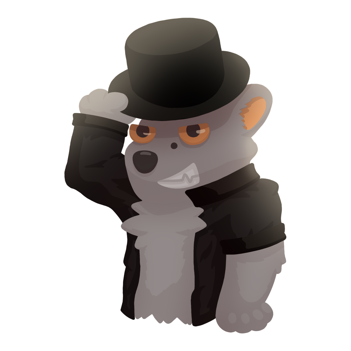 Luhrak_'s tweet photo. Do you even wear a top hat when you donโt show it off like that? Pretty sure you donโt.
#tophat #furry #furryart #furryartwork #formalwear #furryformalwear #fabulous #furryfabulous #handsomefurry #smirk #smirks https://t.co/VmgGn5p3ZI