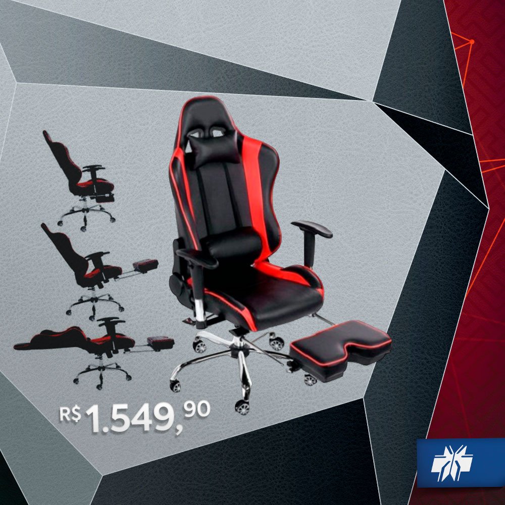 LivCuritiba's tweet photo. Aproveitando a vibe da #SemanGeek apresentamos as cadeiras Gamers ergonômicas ideais para um dia inteiro de jogo. 🎮 https://t.co/4erkrkB96k