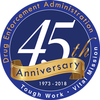 DEAHQ's tweet photo. July 1, 2018 marks the 45th anniversary of the creation of the #DEA. Join us by coming to the @DEAHQ Museum and Visitors Center in #Arlington, #Virginia this year! https://t.co/QdyD39pOe0 #TBT https://t.co/JgZXJnosRR